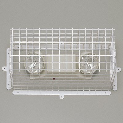 Wire Guard Steel White 24 1/2 Emrg Sign MPN:STI 9649