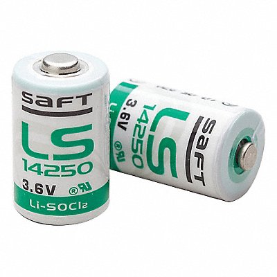 Battery Lithium Size 1/2 AA 3.6VDC PK2 MPN:LS14250BA