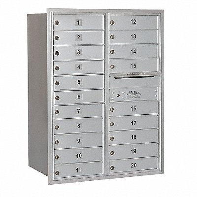 Standard Mailbox 20 Doors MPN:3711D-20AFU
