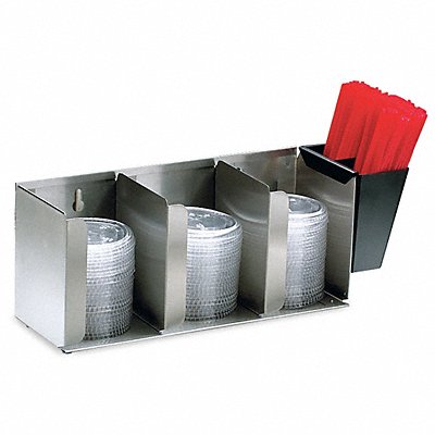 Lid Organizer 6 1/2 in H Silver MPN:L1022