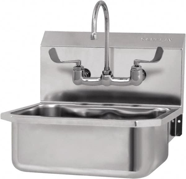 Hand Sink: Wall Mount, 304 Stainless Steel MPN:505FL