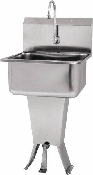 Hands-Free Hand Sink: 304 Stainless Steel MPN:5211