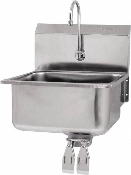 Hands-Free Hand Sink: 304 Stainless Steel MPN:525L