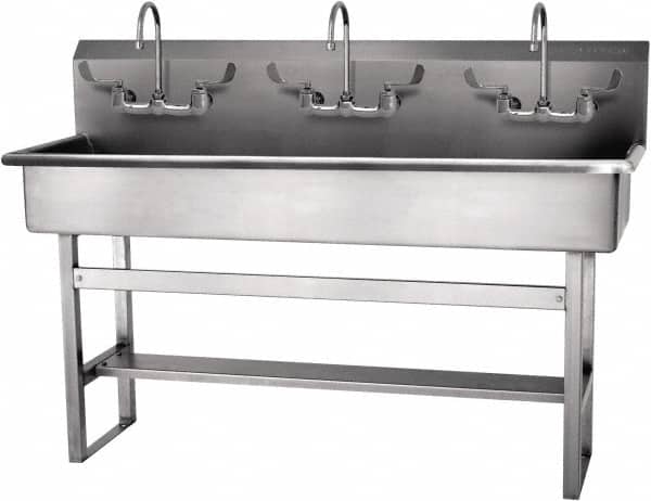 Hand Sink: Pedestal Mount, 304 Stainless Steel MPN:56FFL