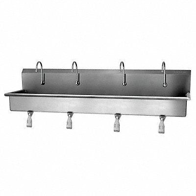 SaniLav Wash Sta Rect 77inx16-1/2inx8in MPN:58W1