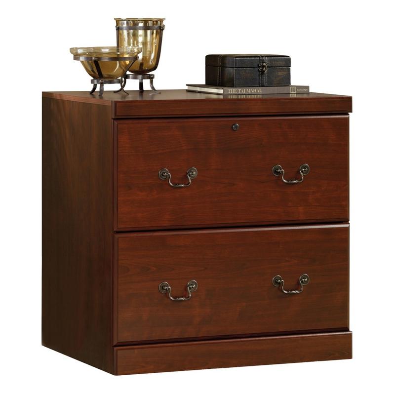 Sauder Heritage Hill 30-1/8inW x 20-1/2inD Lateral 2-Drawer File Cabinet, Classic Cherry MPN:102702