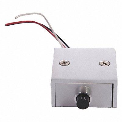 PushButton Station 2inWx2inHx1inD Silver MPN:660-PB