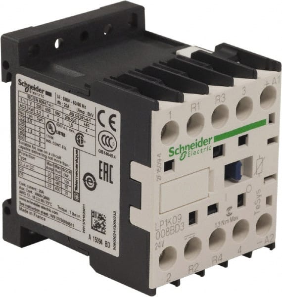 IEC Contactor: 4 Poles MPN:LP1K09008BD3