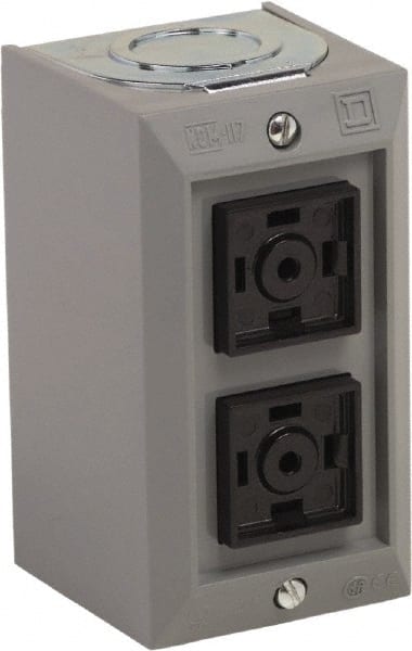 Push-Button Control Station: Momentary, 2NO/2NC, No Legend MPN:9001BG214