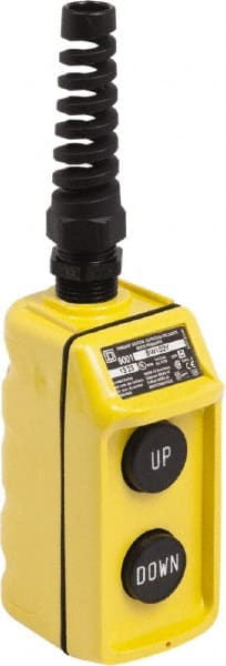 Pendant Control Station: Momentary, 8NC, Up & Down MPN:9001BW102Y