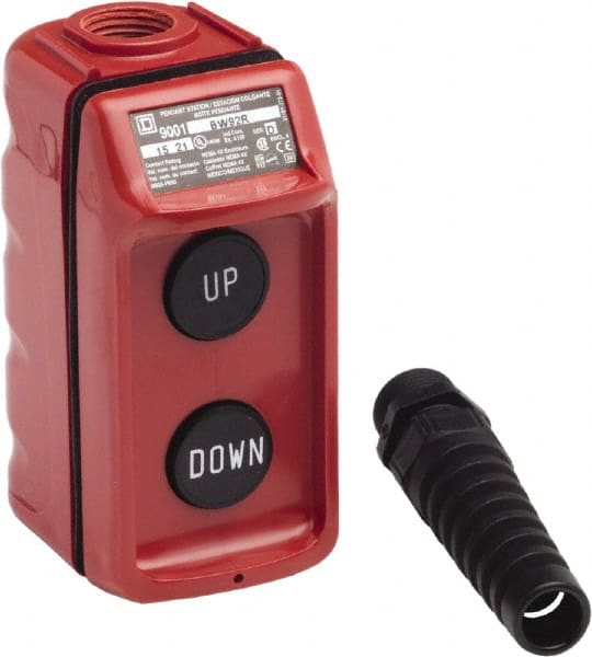 Pendant Control Station: Momentary, 4NO, Up & Down MPN:9001BW92R