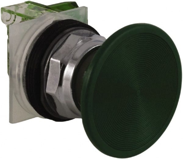 Push-Button Switch: 30 mm Mounting Hole Dia, Momentary (MO) MPN:9001KR25GH5