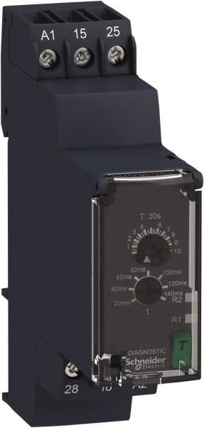 6 Pin, Single Range DPDT Time Delay Relay MPN:RE22R2QEMR