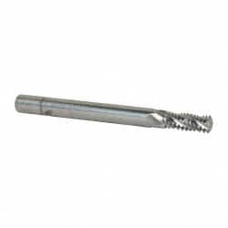 Helical Flute Thread Mill: 3/8-16, Internal & External, 4 Flute, 5/16