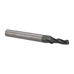 Helical Flute Thread Mill: 1/4-32, Internal & External, 3 Flute, 1/4