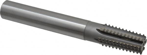 Straight Flute Thread Mill: 11-1/2, External & Internal, 6 Flutes, 1