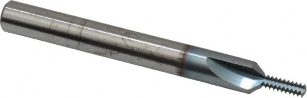Straight Flute Thread Mill: #8 to 32, Internal, 3 Flutes, 1/4