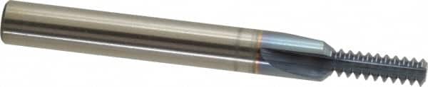 Straight Flute Thread Mill: 1/4-20, Internal, 3 Flutes, 1/4