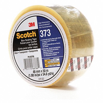 Box Sealing Tape Hot Melt Resin MPN:373