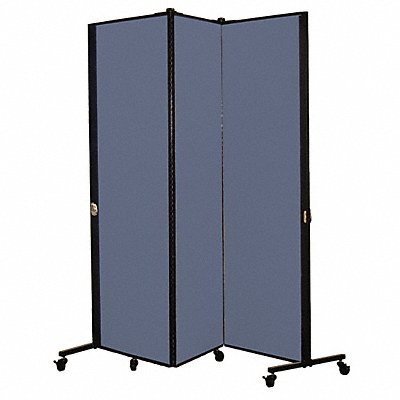 Portable Room Divider 5Ft 9In W Lake MPN:HKDL603-DB