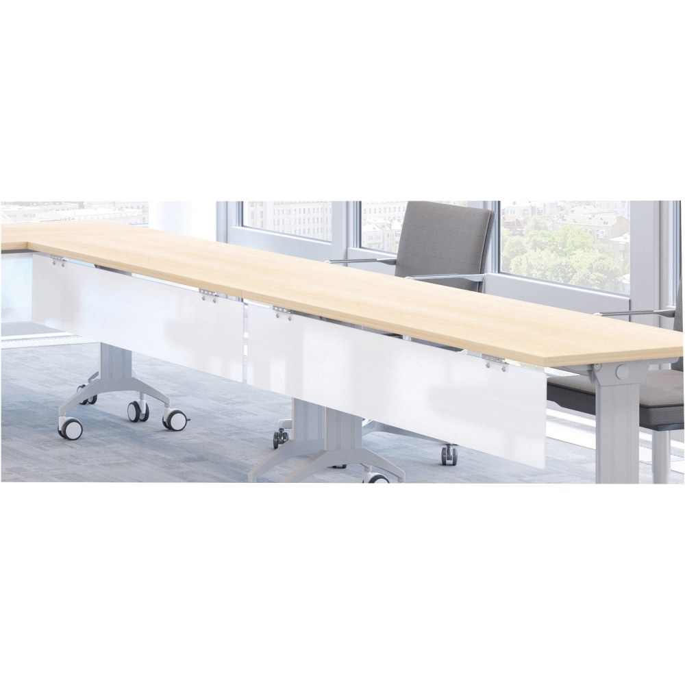 Special-T 47in Tabletop Acrylite Modesty Panel - 47in Length x 10in Height - Acrylic - Frosted White MPN:SPAP1048