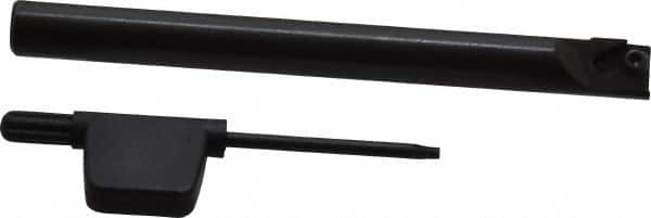 Indexable Threading Toolholder: Internal, Right Hand, Uses 1.5 Inserts, 0.336 x 3/8