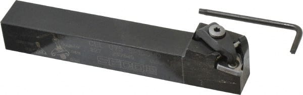 Indexable Threading Toolholder: External, Left Hand, Uses 1 Inserts, 3/4 x 3/4