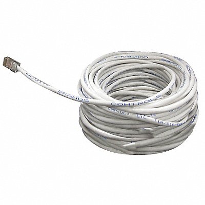 Patch Cord Cat 5e Bootless White 30 ft. MPN:CAT5 30FT J1