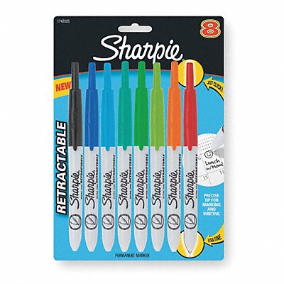Perm Marker Set Assorted Ultra Fine PK8 MPN:1742025