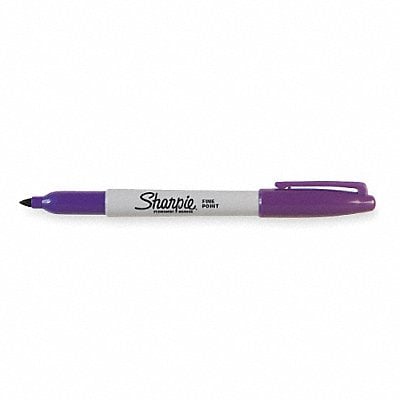 F8631 Permanent Marker Purple Fine PK12 MPN:30008