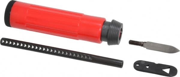 Hand Deburring Tool Set: 3 Pc, High Speed Steel MPN:155-29067
