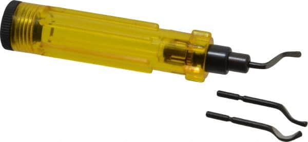 Hand Deburring Tool Set: 4 Pc, High Speed Steel MPN:155-29078