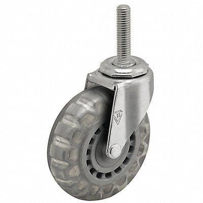 NSF-Listed Sanitary Threaded Stem Caster MPN:PRE30748ZN-VPR01(CG)