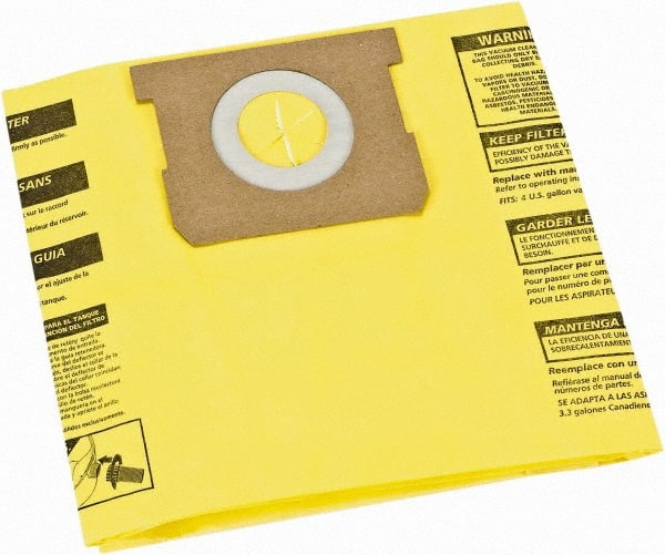 Pack of (2) 4 Gal Paper Vacuum Bags MPN:9196433
