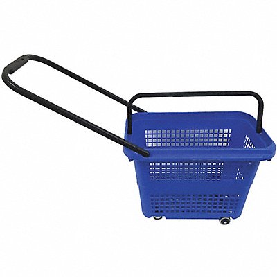 Rolling Hand Basket PP Blue 14 11/64 in MPN:114325AZU0