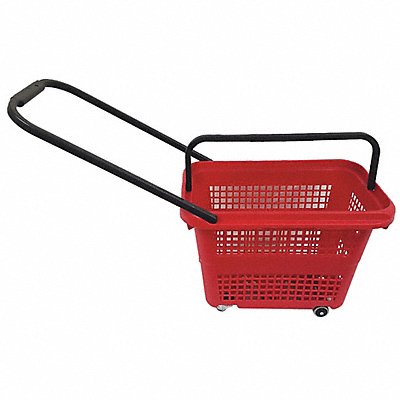 Rolling Hand Basket PP Red 14 11/64 in MPN:114325ROJ0
