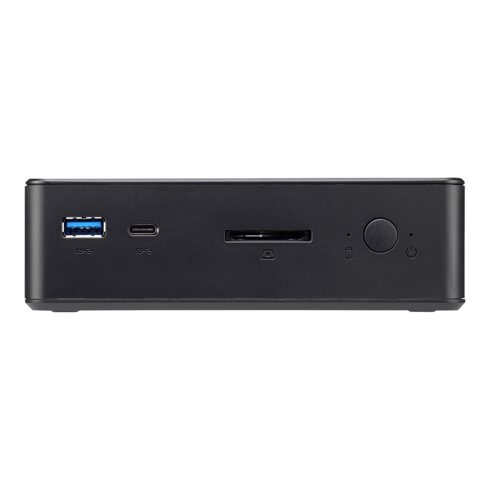 Shuttle XPC nano NC03U3 - Barebone - mini PC - 1 x Core i3 7100U / 2.4 GHz ULV - RAM 0 GB - HD Graphics 620 - Gigabit Ethernet WLAN: - 802.11b/g/n - black MPN:NC03U3