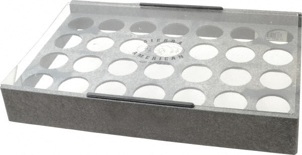 28 Collet, ER40 Plastic Collet Rack and Tray MPN:SAER-40-28