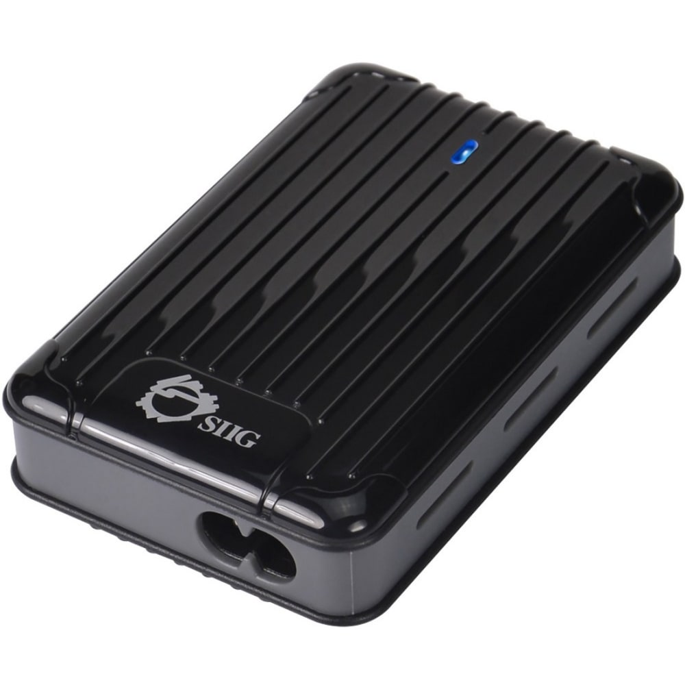 SIIG Ultra-Compact Universal Laptop Power Adapter - 45W - 45 W - 120 V AC, 230 V AC Input - 5 V DC/2 A, 9.5 V DC, 12 V DC, 19 V DC, 19.5 V DC, 20 V DC Output (Min Order Qty 2) MPN:AC-PW1012-S1