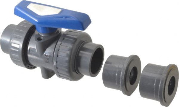 True Union Manual Ball Valve: 1-1/4