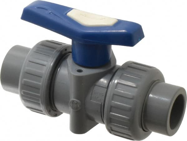 True Union Manual Ball Valve: 1/2