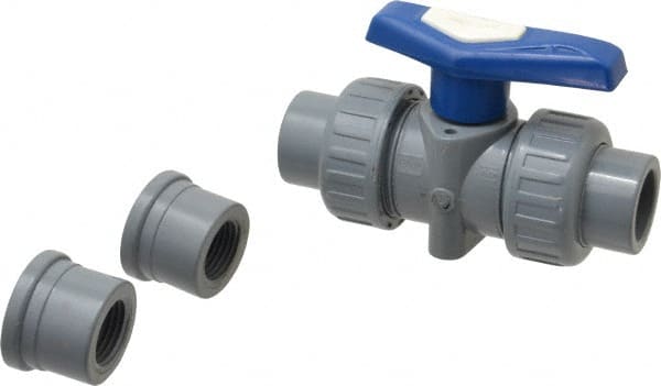 True Union Manual Ball Valve: 1/2