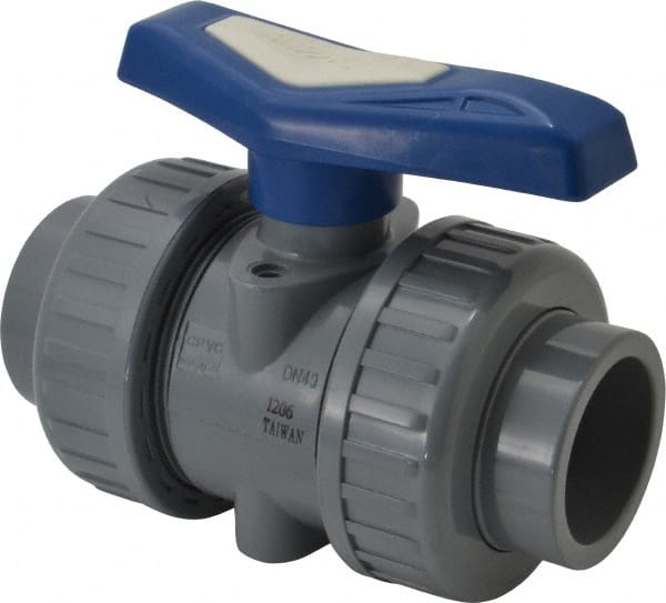 True Union Manual Ball Valve: 1-1/2
