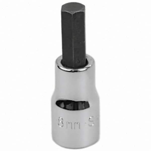 Hand Hex Bit Socket: 3/8