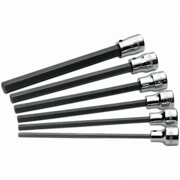 Hex Bit Socket Set: 3/8