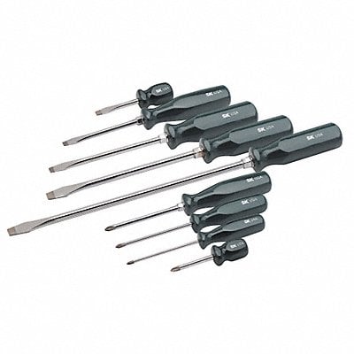 Screwdriver Set Slotted/Phillips 9 Pc MPN:86006