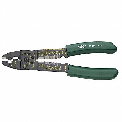 Crimper w/Die 22-10 AWG 8-1/2 In L MPN:7699