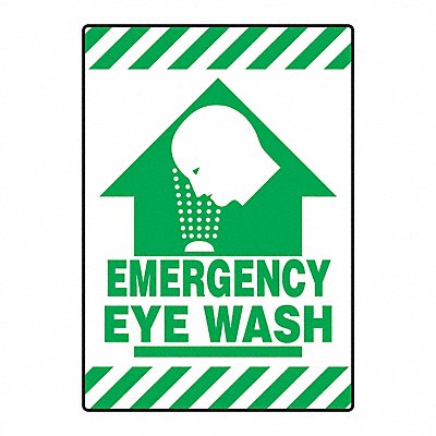 Floor Sign Vertical Rectangle English MPN:PSR633