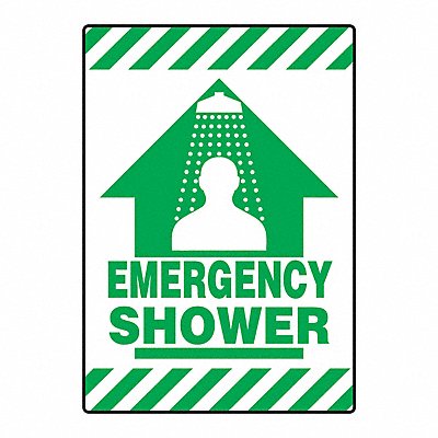 Floor Sign Vertical Rectangle English MPN:PSR636