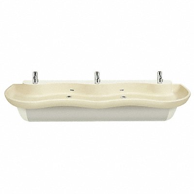 Sloan Bath Sink Sys Rect 76inx21inx5in MPN:ELS73275-MKH